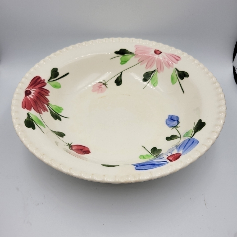 Mount Vernon 9” Vegetable Bowl Handpainted, USA